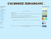 Tablet Screenshot of caps.oxoniensis.org